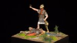 Republican Roman legeonary over a fallen gaul (3).jpg