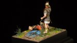 Republican Roman legeonary over a fallen gaul (5).jpg