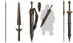 Dwarven_Weapons-_Spear_and_Two_Hand_Swords.png
