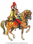Рядовой Жёлтого гусарского полка, 1762 г..jpg